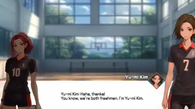 Screenshot von Volley Girls: Volleyball SPIKE 4