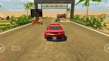 Screenshot von Exion Off-Road Racing 4