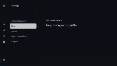 Screenshot von Instagram for TV 8