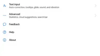 Screenshot von Yandex Keyboard 19