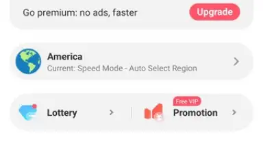 Screenshot von LVCHA VPN 5