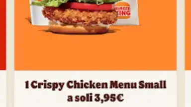 Screenshot von Burger King Italia 6