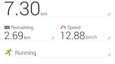 Screenshot von Endomondo Sports Tracker 4
