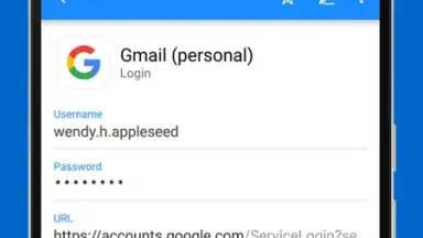 Screenshot von 1Password 7