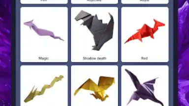 Screenshot von Origami dragons 7