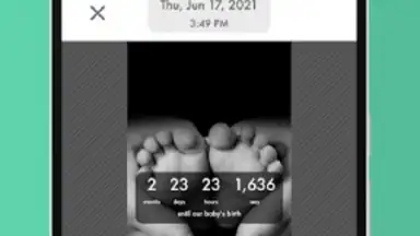 Screenshot von Baby Countdown 10