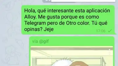 Screenshot von Alloy -free messaging app 1