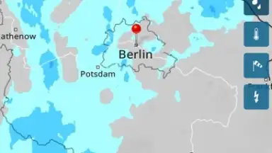 Screenshot von RegenRadar 6