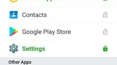 Screenshot von Norton App Lock 2