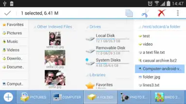 Screenshot von Computer File Explorer 9