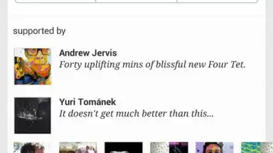 Screenshot von Bandcamp 1