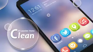 Screenshot von Clean GO Launcher Theme 1