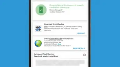 Screenshot von Root Checker 10