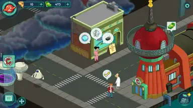 Screenshot von Futurama Worlds of Tomorrow 4