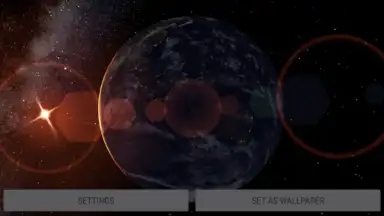 Screenshot von Earth Planet 3D live wallpaper 4