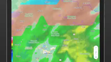 Screenshot von NOAA Weather Radar 3