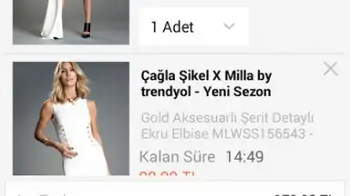 Screenshot von Trendyol 3