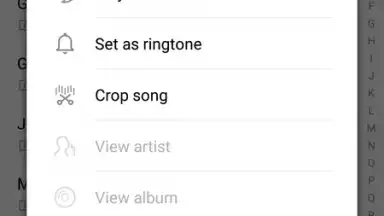 Screenshot von Huawei Music 7