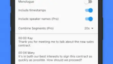 Screenshot von SoundType AI: Speech To Text 4