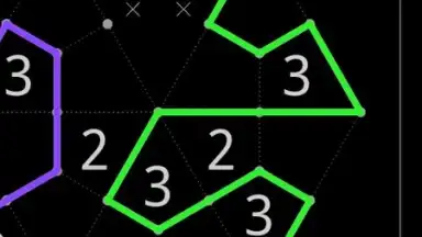 Screenshot von Slitherlink/Китайская Стена 1