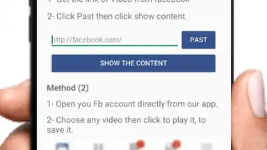 Screenshot von Easy Download Video For Facebok 2