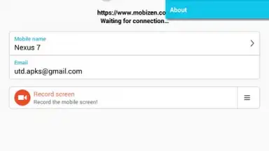 Screenshot von Mobizen Screen Recorder 2