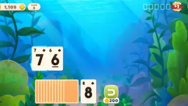 Screenshot von Undersea Solitaire Tripeaks 2