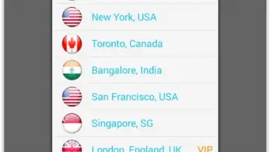 Screenshot von SuperVPN 4