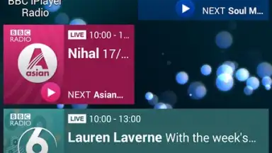 Screenshot von BBC iPlayer Radio 17