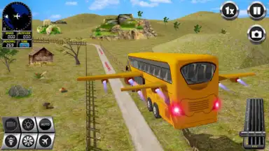 Screenshot von Flying Bus 1