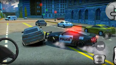Screenshot von Police Car Drift شرطة الهجوله 9