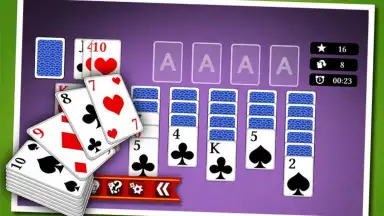 Screenshot von Пасьянс «Косынка» 7