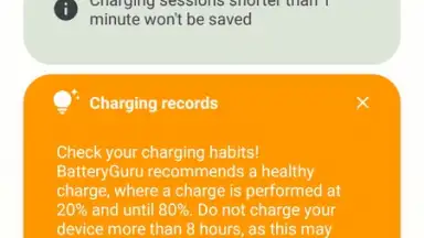 Screenshot von Battery Guru 2