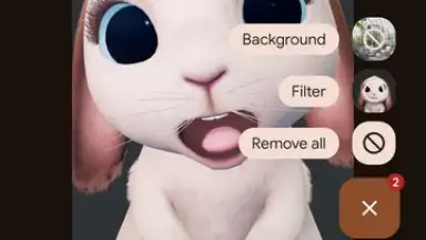 Screenshot von Google Meet 12
