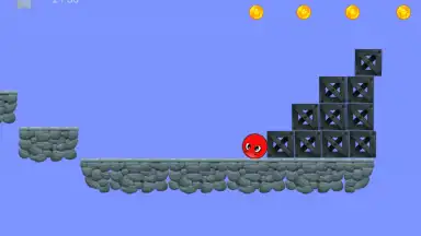 Screenshot von New Red Ball 2