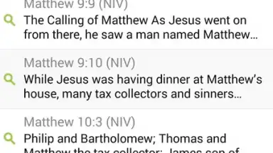 Screenshot von Bible Gateway 7