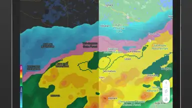 Screenshot von NOAA Weather Radar 17