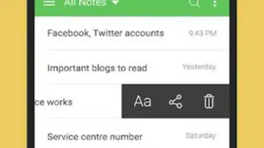 Screenshot von Secure Notes 8
