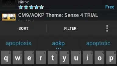 Screenshot von Theme Chooser Themes 4