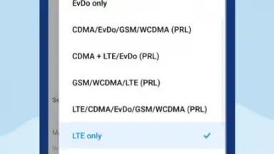 Screenshot von Force 4G/LTE Only Mode 2