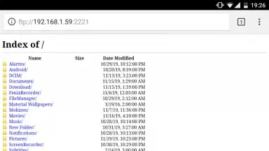 Screenshot von WiFi File Explorer 4