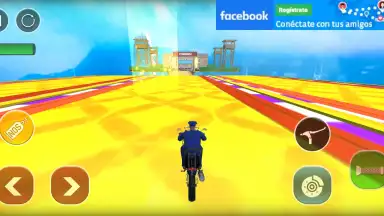 Screenshot von Police Bike Stunts Games 3