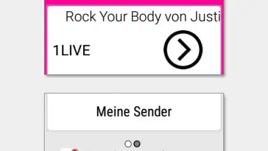 Screenshot von radioplayer 5