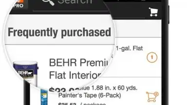 Screenshot von Home Depot 3