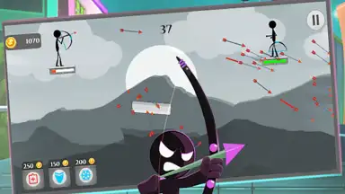 Screenshot von Arrow battle of Stickman 2