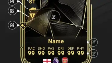 Screenshot von FUT 26 Card Creator 1