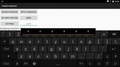 Screenshot von Hacker's Keyboard 3
