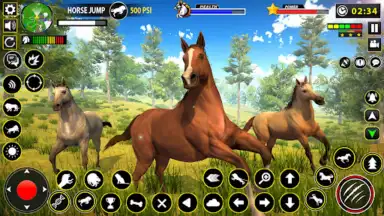 Screenshot von Wild Horse Family Simulator 2