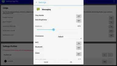 Screenshot von Settings App 5