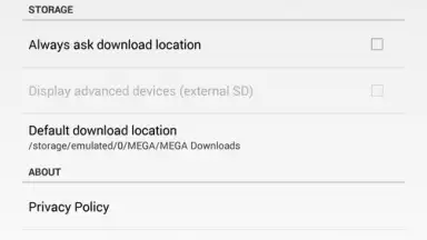 Screenshot von MEGA V2 5